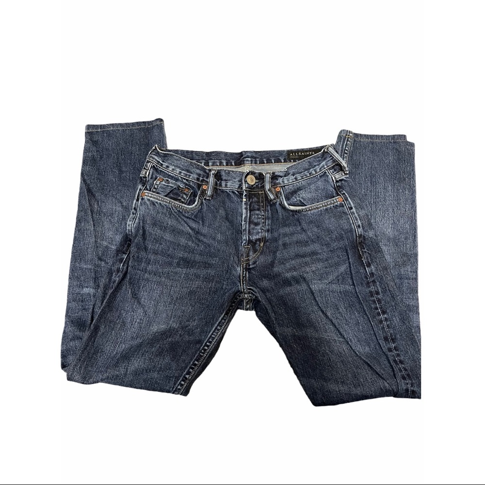 Allsaints mid-rise straight leg Jean